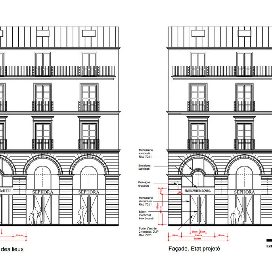 Calzedonia-Nantes-Elevation-Architecte